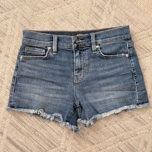 Hudson Gemma cutoff denim shorts